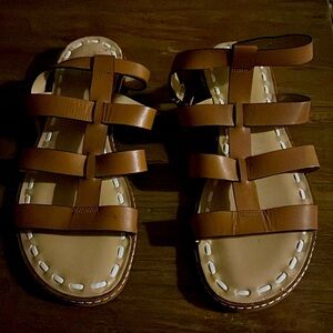 Michael by Michael Kors medium tan gladiator sandals size 7